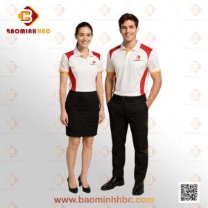 Đồng phục áo thun cổ trụ