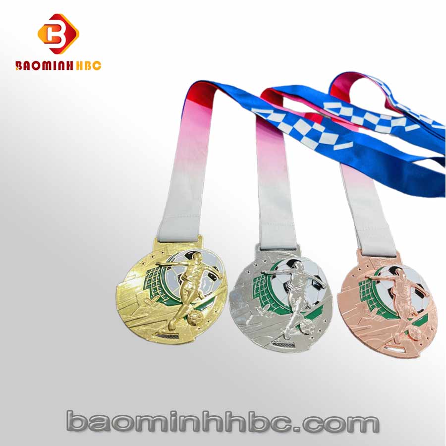 Huy chương đá bóng 5 huy chuong hbc dc04