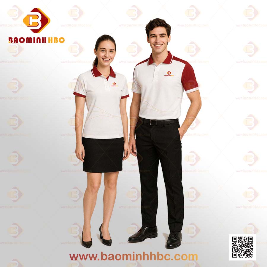 Đồng phục áo thun cổ trụ 06 1 Đồng phục áo thun cổ trụ