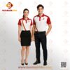 Đồng phục áo thun cổ trụ