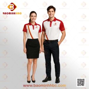 Đồng phục áo thun cổ trụ