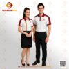 Đồng phục áo thun cổ trụ