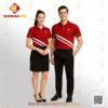 Đồng phục áo thun cổ trụ