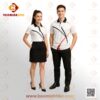 Đồng phục áo thun cổ trụ