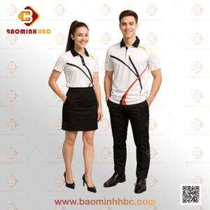 Đồng phục áo thun cổ trụ
