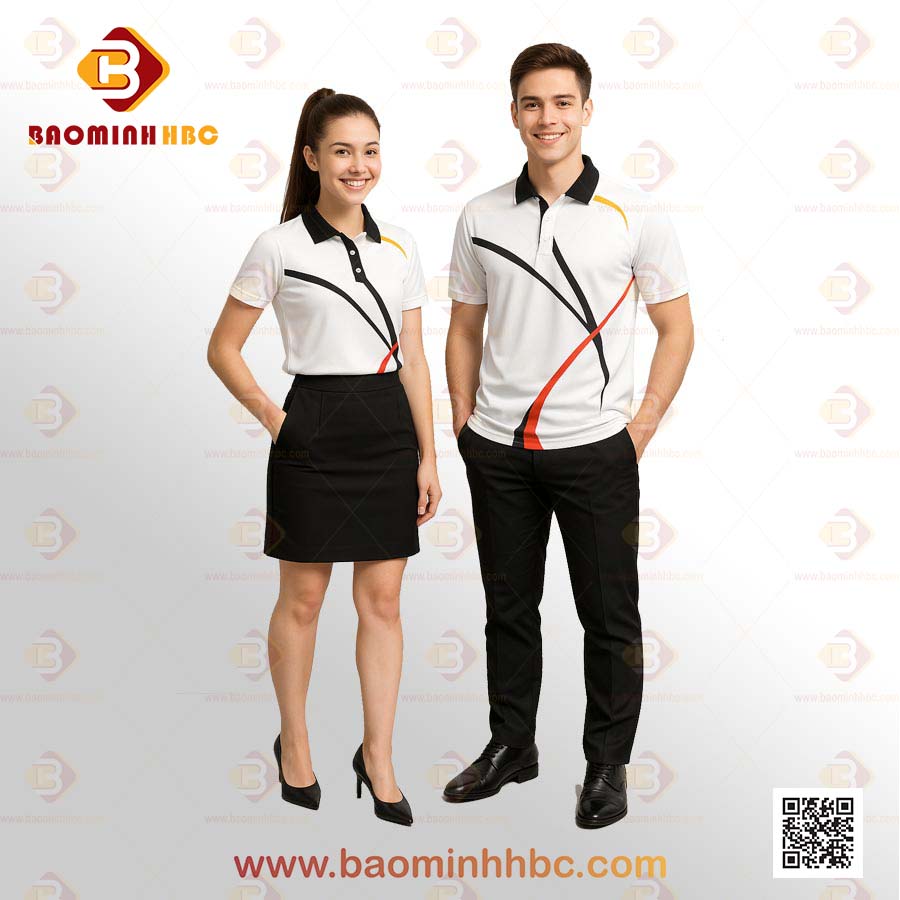 Đồng phục áo thun cổ trụ 20 1 Đồng phục áo thun cổ trụ