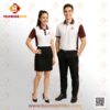 Đồng phục áo thun cổ trụ