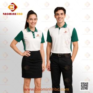 Đồng phục áo thun cổ trụ