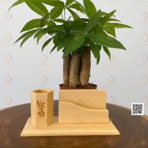 giá đỡ điện thoại gỗ