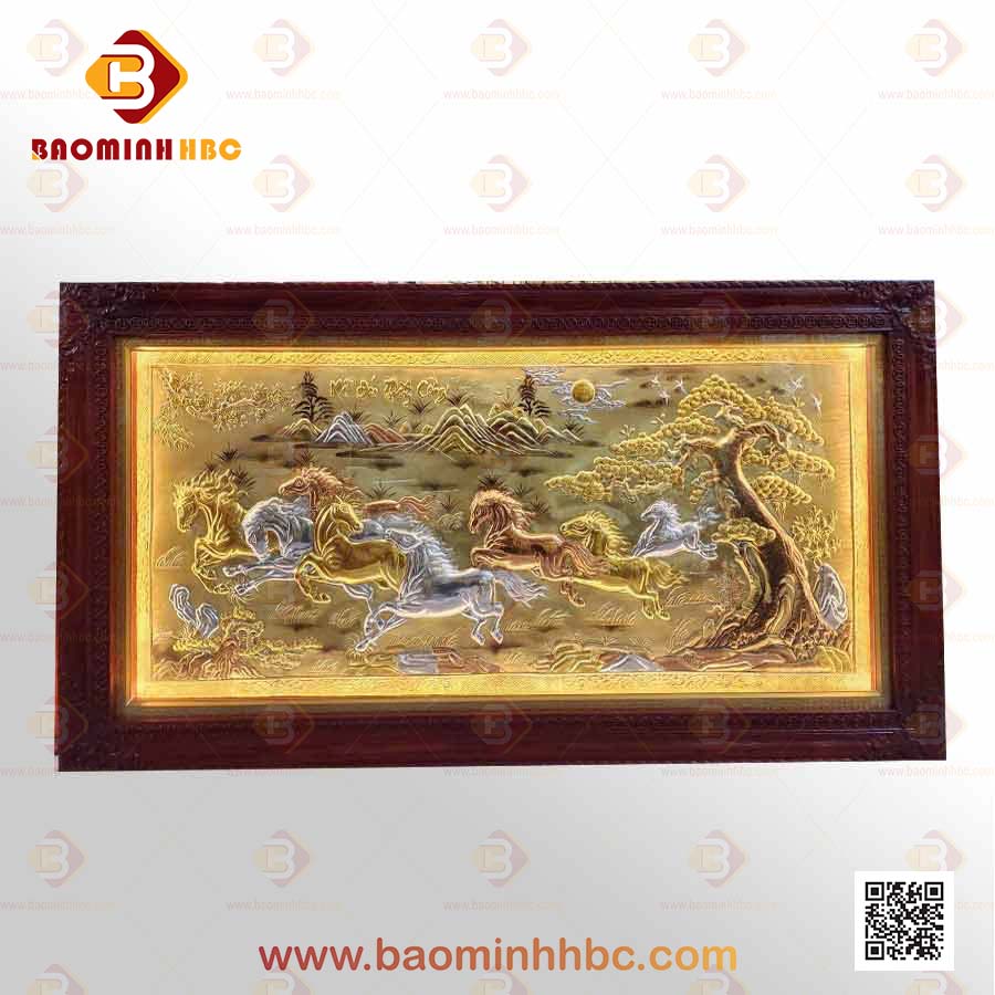 Tranh đồng Mã Đáo Thành Công 01 1 tranh đồng