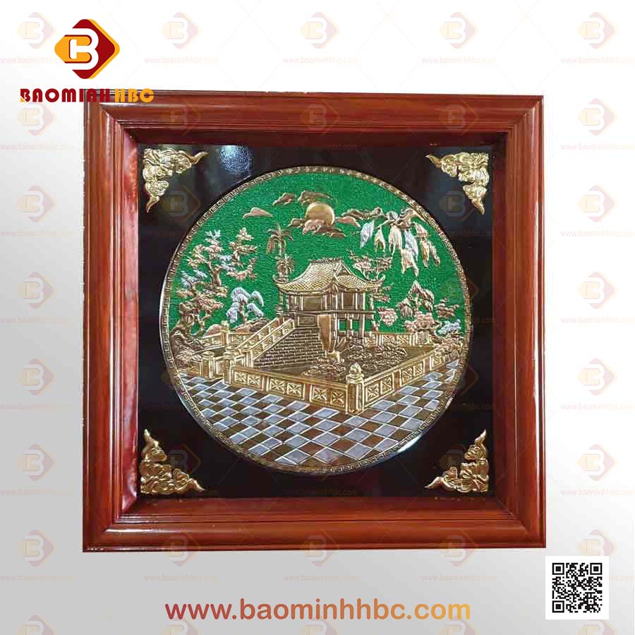 Tranh đồng Khuê Văn Các 1 tranh đồng