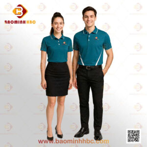 Đồng phục áo thun cổ trụ 29