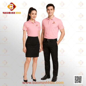 Đồng phục áo thun cổ trụ 28