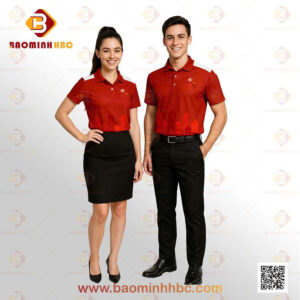 Đồng phục áo thun cổ trụ 27