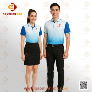 Đồng phục áo thun cổ trụ 25