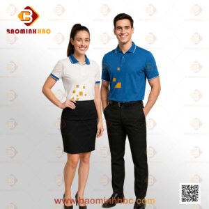 Đồng phục áo thun cổ trụ