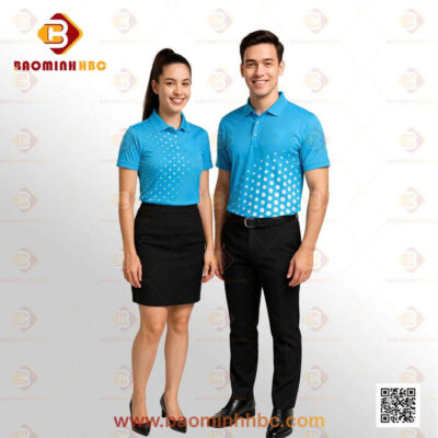 Đồng phục áo thun 38 2 Đồng phục áo thun cổ trụ
