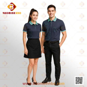 Đồng phục áo thun cổ trụ 32