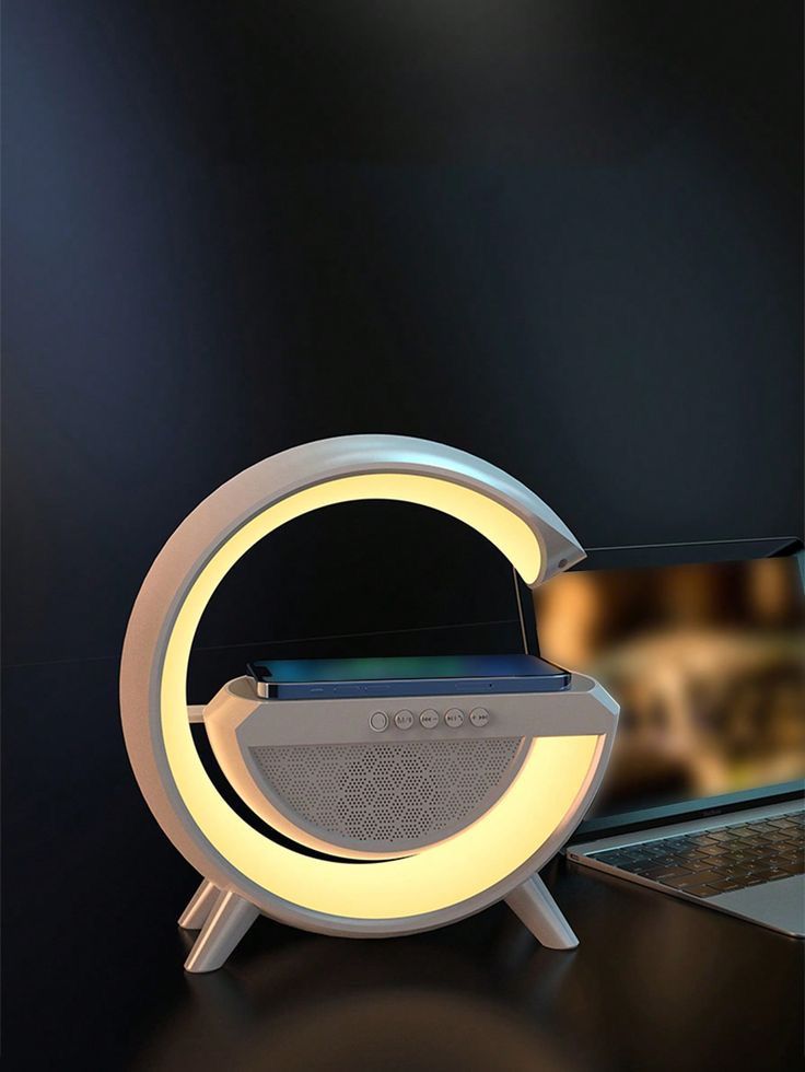 Đèn Ngủ Đa Năng Kèm Loa Bluetooth Và Sạc Không Dây 2 đèn ngủ đa năng kèm loa bluetooth và sạc không dây