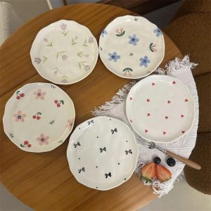 đĩa gốm sứ
