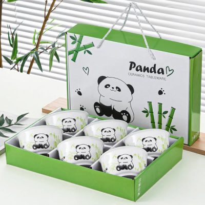 Bộ 6 chén sứ quà tặng 5 bộ 6 chén sứ quà tặng