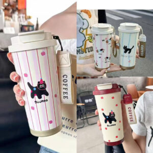 Ly Giữ Nhiệt Họa Tiết Dễ Thương