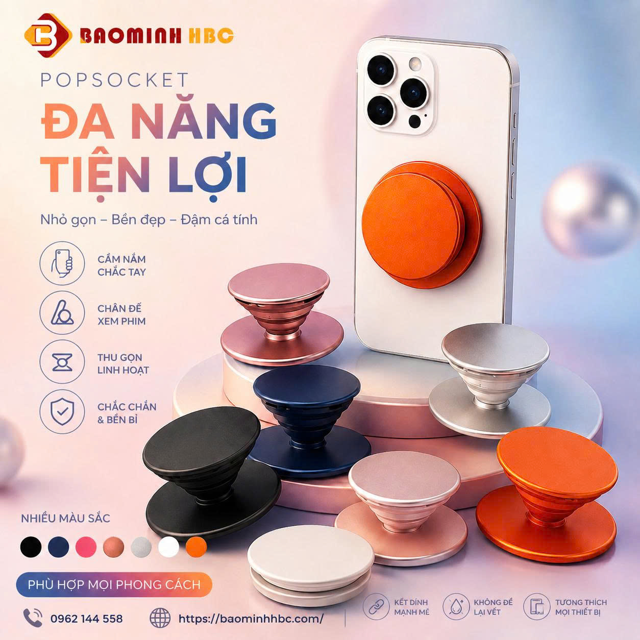 Popsocket Điện Thoại Đa Năng 1 Popsocket Điện Thoại Đa Năng