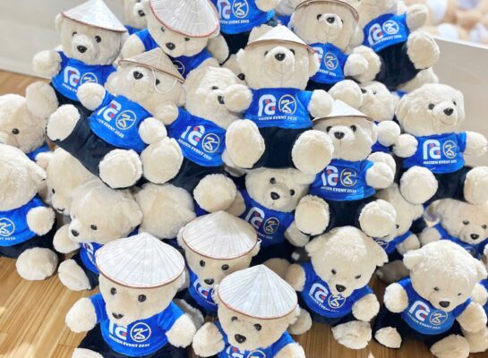 Gấu Bông In Logo Doanh Nghiệp