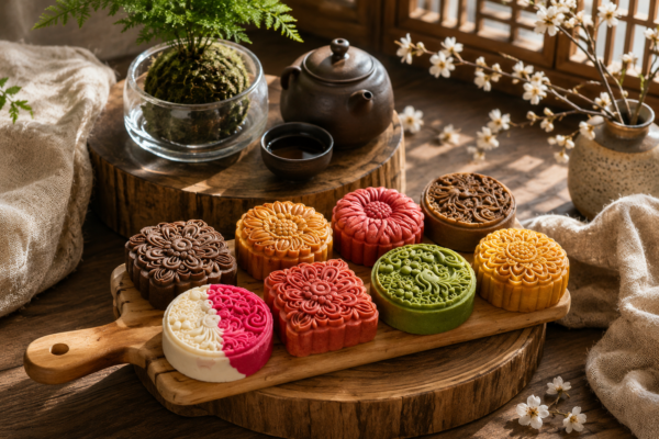 Bánh trung thu hiện đại �?quà tặng doanh nghiệp ý nghĩa và giàu giá tr�?truyền thống