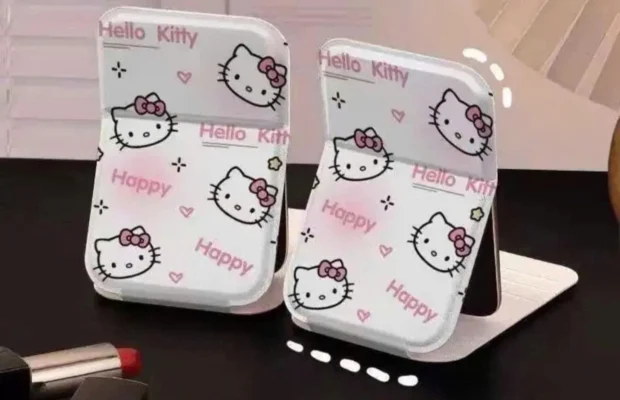 Gương Cầm Tay Mini Hình Thú Cute 4 Gương Cầm Tay Mini Hình Thú Cute