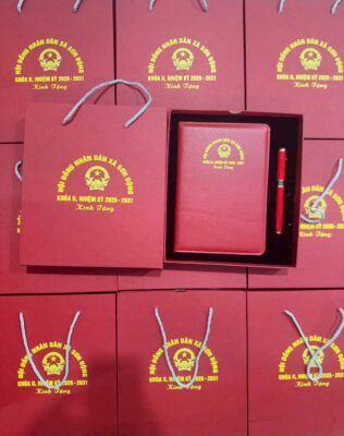 Sổ Tay Da Cao Cấp Kèm Bút 4 Sổ Tay Da Cao Cấp Kèm Bút