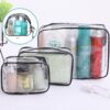 Bộ Túi Mỹ Phẩm Trong Suốt Du Lịch 3 Món