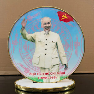 Đĩa Trưng Bày Hình Các Lãnh Tụ Việt Nam