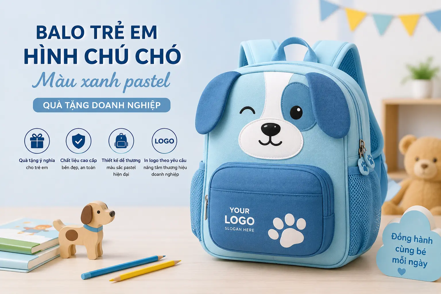 Balo Trẻ Em Quà Tặng Doanh Nghiệp 1 Balo Trẻ Em Quà Tặng Doanh Nghiệp